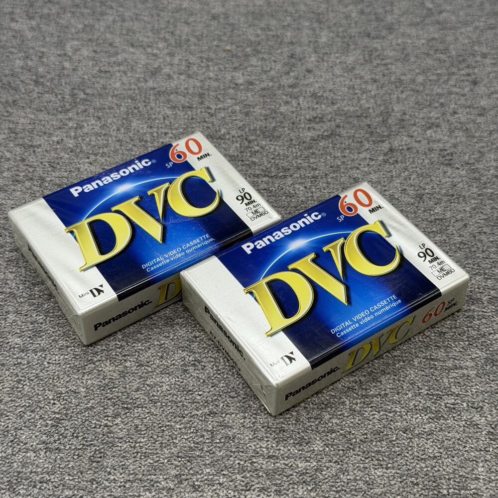 Panasonic Mini Digital Video DVC Cassette (AY-DVM60EJ) SP 60 Min LP 90 Min